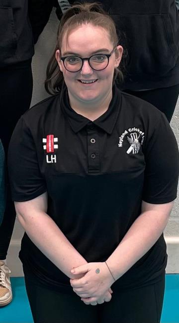 Lowis Hughes - 2 wickets for Pembs Ladies Lowis Hughes - 2 wickets for Pembs Ladies